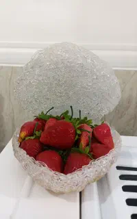 فروش جا میوه ای و صدف توت فرنگی