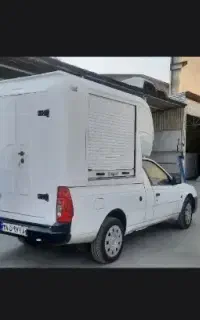 باربری با وانت اریسان اتاق مسقف