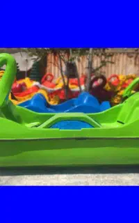 انواع قایق پارو دار پدال دار قو تفریحی لگن فایبر