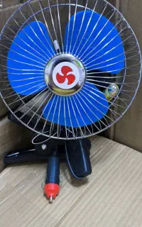 پنکه ۶ اینچی متحرک (چرخشی) مخصوص خودرو ۱۲ ولت