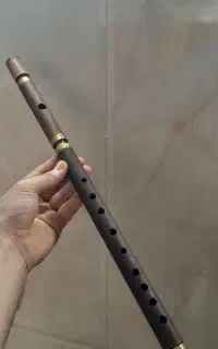 نای فلوت عربی ۳ تیکه کهور معاوظه با سه تار ستار