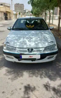 پژو پارس 93 بی رنگ شاسی پلم