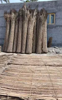 سوند حصیری  ، با چوب و برگ نخل ، حصیر نخل
