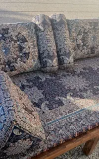 پشتی ۷تیکه شاه نشین به قیمتعمده