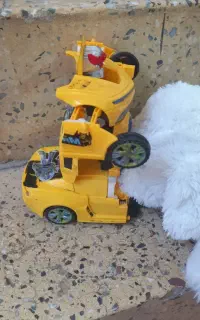 عروسک و ماشین روباطی