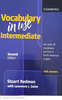 کتاب زبان vocabulary in use  intermediate(وکب)