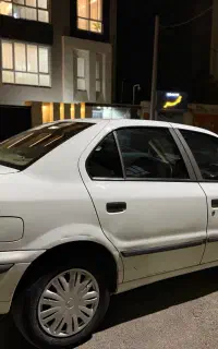 سمند ef7 سفید مدل ۹۵ دوگانه کارخانه