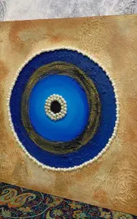 تابلو پتینه چشم نظر