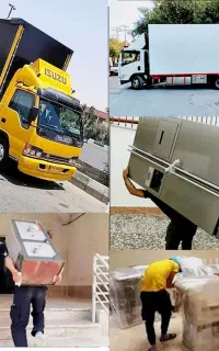 اسباب کشی  خانه همراه با کارگر و ماشین اتوبار