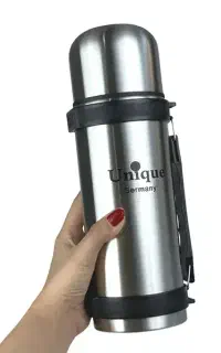 فلاکس چای فلاسک یونیک اصلی استیل دسته دار