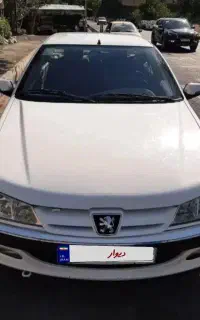 پژو پارس TU5 سفید مدل ۱۳۹۱ اتوماتیک، فول، بدون رنگ