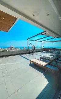 اجاره روزانه پنت ساحلی دید دریا فول فرنیش لوکس
