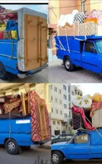 اسباب کشی وباربری همراه باکارگران...