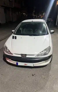 206 v8  SD مدل ۱۳۹۴ بیرنگ یه کف دست لیسه