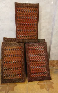 پشتی طرح ترکمن