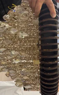 لوستر آویزی مناسب پذیرایی همراه با کنترل در حد نو