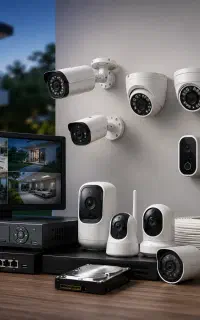انواع خدمات دوربین مداربسته