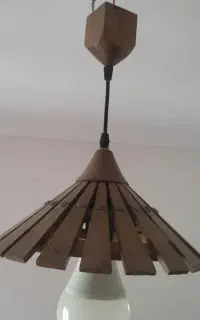لوستر چوبی