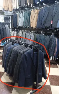 کت و شلوار اداری تک سایز