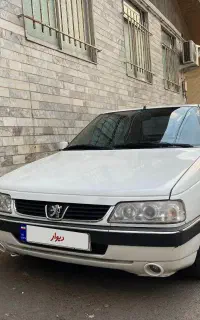 پژو 405 slx سفید مدل ۹۴