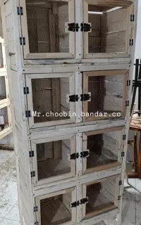 جفتگاه کبوتر تمام چوبی