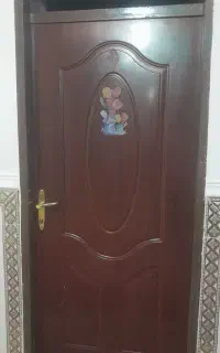 درب چوبی