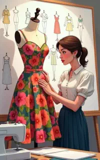 آموزش طراحی لباس در آموزشگاه نسل جوان