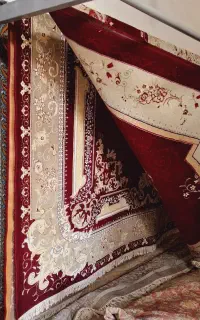 فرش ها۱۲متری جفت وتک قرمز مشهدتمام نخ