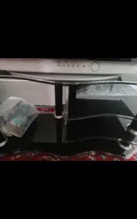 میزتیوی شیشه ای و سینک