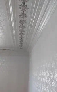 نقاشی ساختمان وطرح کاغذ دیواری