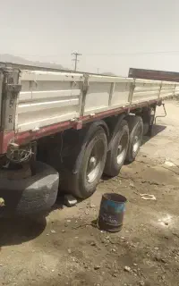 اجاره داده میشود. گاری نیم لب سه محور