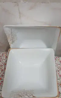 دو تا کاسه چینی بزرگ