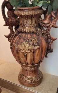 گلدون سفالی فرشته