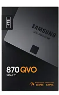 حافظه SSD سامسونگ QVO 870 4TB گارانتی آواژنگ