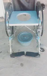 ویلچرحمام ودستشویی نواستفاده نشده