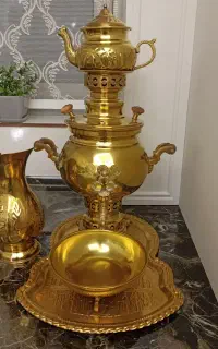 ست سماور برنجی