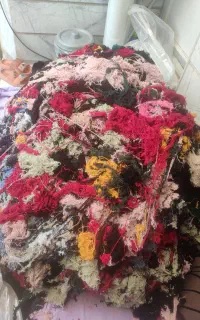 تامین کننده کاموا ضایعاتی شکافته شده