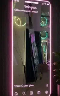 آینه اینستایی طرح اینستاگرام۳۹۰۰/جدید/تولیدتک/عمده