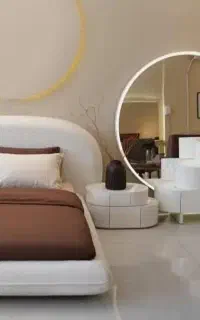 تخت و سرویس خواب پوشش رنگی پینترستی