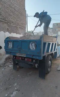 حمل نخاله ومصالح ساختمانی لاتور