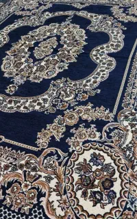 روفرشی مخمل سورمه ای