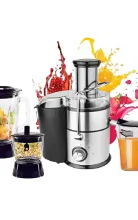 آبمیوه گیری چهار کاره با گارانتی آکبند نو