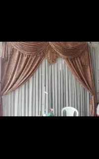 پرده پذیرایی و اتاق