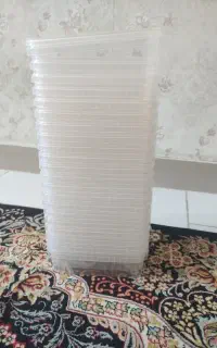 ظروف پلاستیکی فریزری و آشپزخانه ای   جای حبوبات