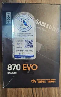 هارد ssd سامسونگ hard ssd samsung evo 870 250 GB