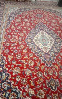 سمساری بزرگ عدالت قالی قرمز جفت