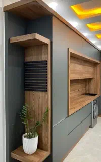 کابینت MDF اجرای دکوراسیون داخلی و دکور مغازه