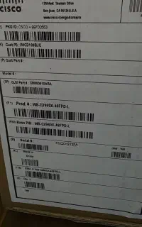 سوییچ 2960x سیسکو ۴۸ پورت poe