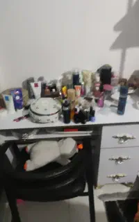 میز کار حرفه ای به همراه زیر میزی و یک عدد صندلی