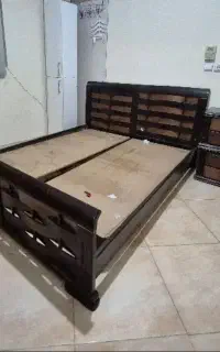 تخت دو نفره سرویس خواب